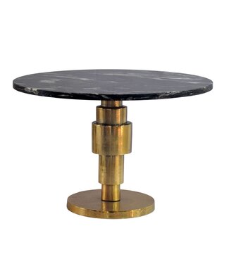 Wohnling Salontafel zwart marmeren blad 60x60 cm - WL7.373