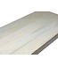 Wohnling Eettafel Massief Hout Mango 120x60 cm White Wash - Rechthoekige Eetkamertafel Hout - Moderne Keukentafel voor 4 tot 6 Personen - Stabiele Houten Tafel - Tafel voor Eetkamer Bistrotafel Handgemaakt