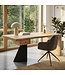 Wohnling Bureau van Massief Acaciahout 180 x 90 cm Rechthoekig met Lade - Modern Massief Bureau met Metaal - Natuurlijke Houten Tafel Industrieel Design