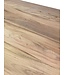 Wohnling Bureau van Massief Acaciahout 180 x 90 cm Rechthoekig met Lade - Modern Massief Bureau met Metaal - Natuurlijke Houten Tafel Industrieel Design