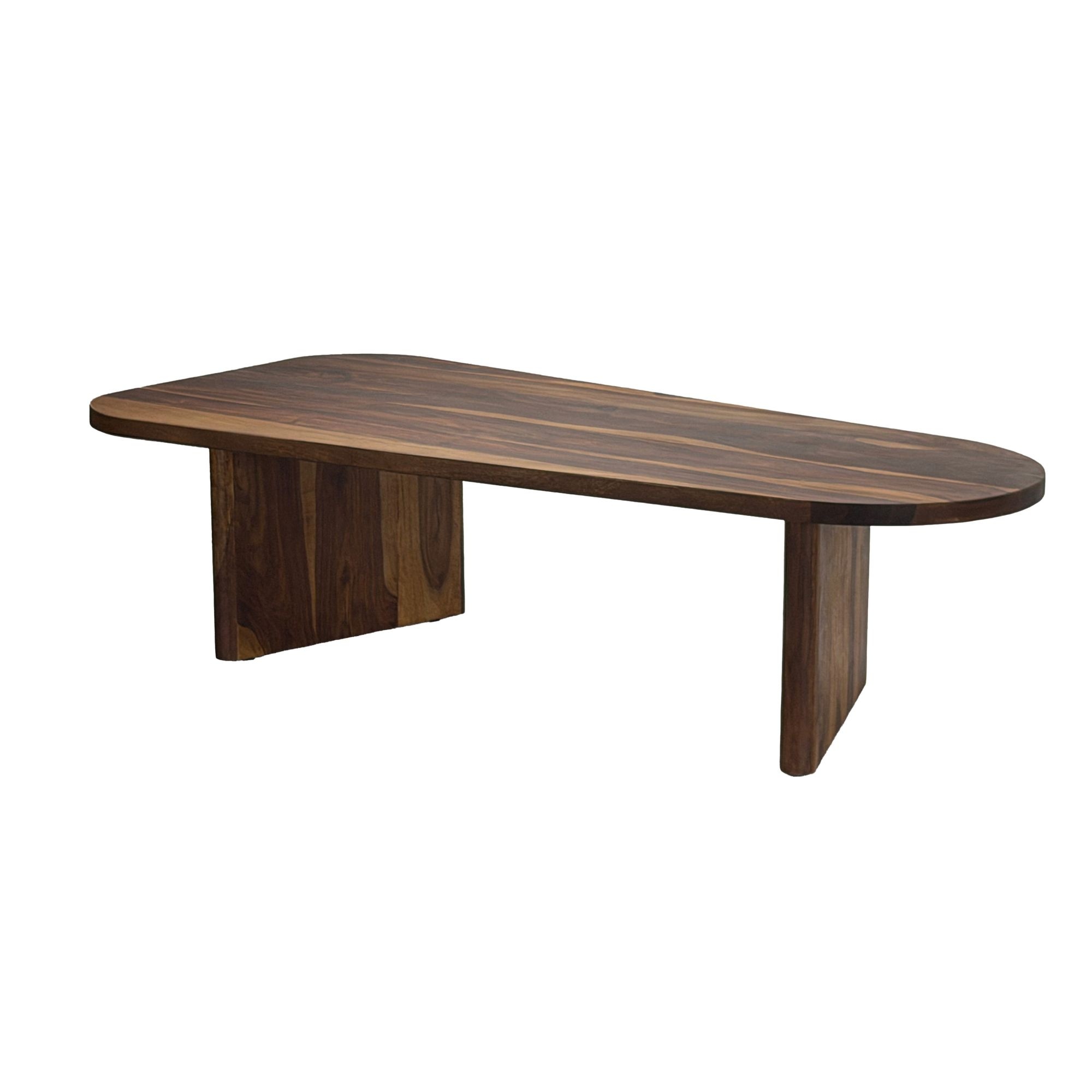 Salontafel sheeshamhout 120 cm ovaal