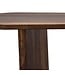 Wohnling Salontafel Sheesham Massief hout ovaal 120cm · Handgemaakte woonkamertafel in modern design met afgeronde vorm · Platte banktafel van echt hout