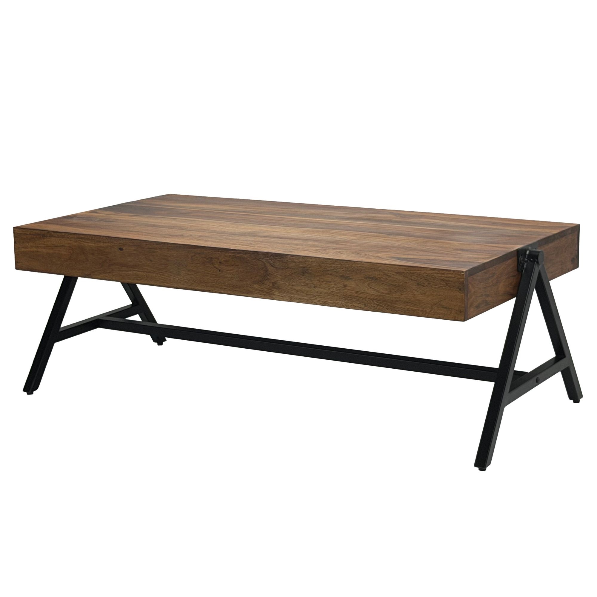 Salontafel sheeshamhout 120 cm rechthoek