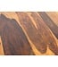 Wohnling Eettafel Sheesham Massief Hout 80x80 cm Donkerbruin - Vierkante Eetkamertafel Hout - Moderne Keukentafel voor 4 Personen - Stabiele Houten Tafel - Tafel voor Eetkamer Bistrotafel Handgemaakt