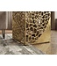 Wohnling 2-delige set bijzettafel aluminium goud - Design salontafel set - Metalen woonkamertafel modern aluminium - Vierkante banktafel metaal - Loungtafel set nesttafel handgemaakt
