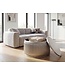 Wohnling Salontafel Metaal Rond 60cm Zilver met afneembaar tafelblad - Design Woonkamertafel met opbergruimte - Extravagante Loungetafel Metaal - Moderne Sofatafel - Bijzettafel Handgemaakt