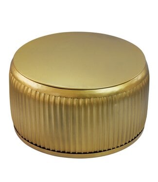 Wohnling Salontafel metaal goud 60 cm afneembaar