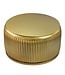 Wohnling Salontafel Metaal Rond 60cm Goud met afneembaar tafelblad - Design Woonkamertafel met opbergruimte - Extravagante Loungetafel Metaal - Moderne Sofatafel - Bijzettafel Handgemaakt