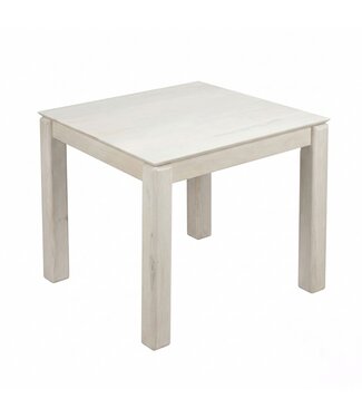 Wohnling Eettafel mangohout 80x80 cm WL7.489