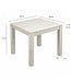 Wohnling Eettafel Massief Hout Mango 80x80 cm White Wash - Vierkante Eetkamertafel Hout - Moderne Keukentafel voor 4 Personen - Stabiele Houten Tafel - Tafel voor Eetkamer Bistrotafel Handgemaakt