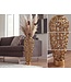 Wohnling Vloervaas Aluminium 85cm Goud - Design Bloemenvaas Groot - Metalen Vaas Modern - Decoratieve Vaas rond voor Droogbloemen - XXL Staande Vaas Hoog - Woonkamer Decoratie - Woondecoratie Handgemaakt