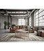 Wohnling 2-delige set salontafels aluminium zilver - Design bijzettafel set - Metalen woonkamertafel modern aluminium - Rechthoekige banktafel metaal - Loungetafel set nesttafel handgemaakt