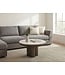 Wohnling Salontafel Metaal met wit Marmer Tafelblad 60cm Rond - Design Woonkamertafel Aluminium - Alu Loungetafel Zuilpoot - Moderne Bijzettafel Banktafel - Elegante Koffietafel Handgemaakt
