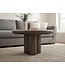Wohnling Salontafel Metaal met wit Marmer Tafelblad 60cm Rond - Design Woonkamertafel Aluminium - Alu Loungetafel Zuilpoot - Moderne Bijzettafel Banktafel - Elegante Koffietafel Handgemaakt
