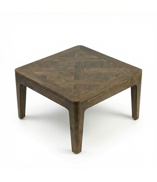 Wohnling Salontafel mangohout walnoot 60 cm - WL7.586
