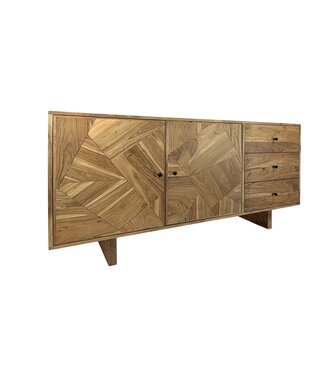 Wohnling Dressoir acaciahout 150 cm breed - WL7.597