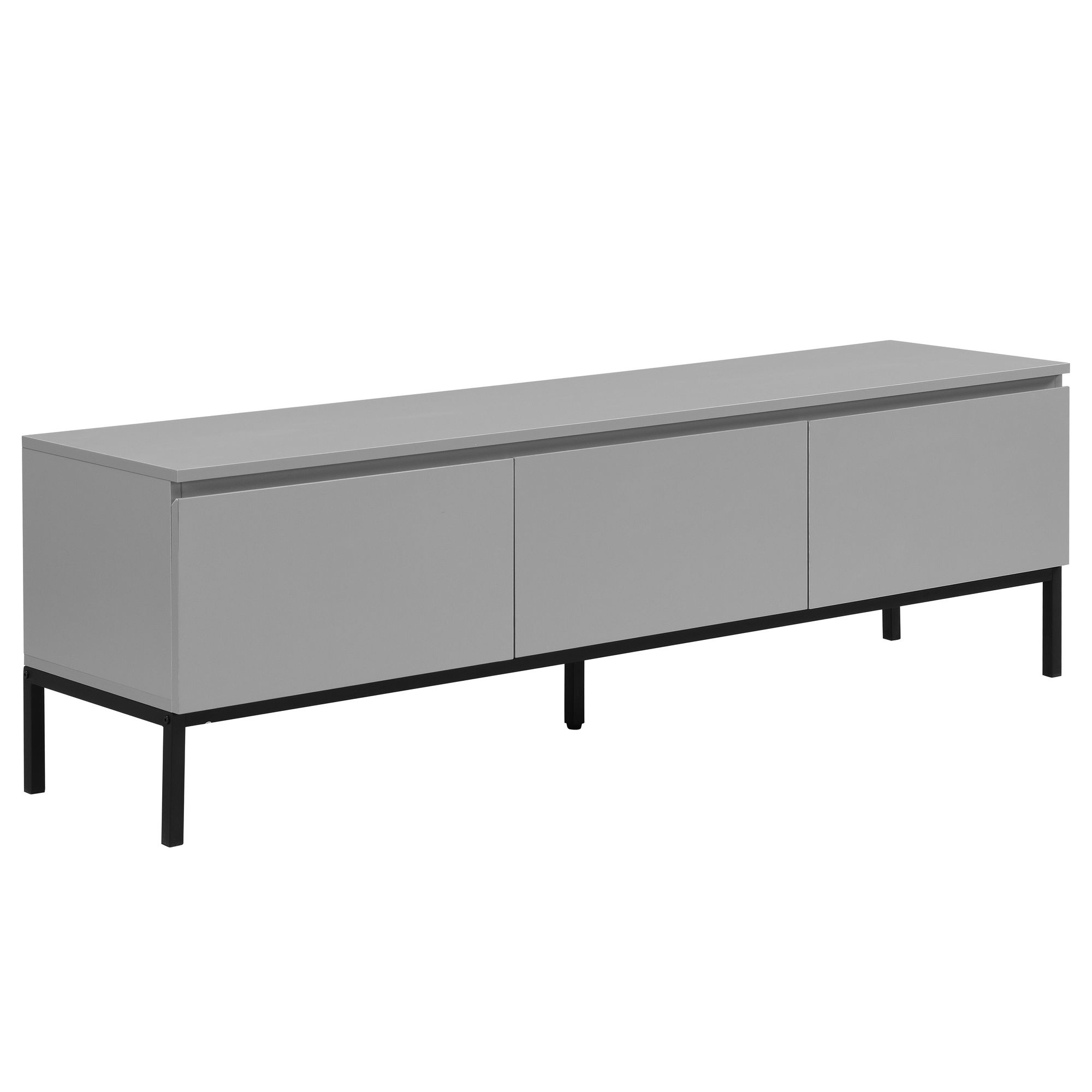 Tv-meubel TV- grijs 150 cm breed
