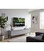 Wohnling Lowboard 150cm TV-meubel Grijs Rechthoekig met 3 Lades - Design TV-kast - TV-tafel Greeploos - Moderne TV-kast - TV-dressoir Woonkamer