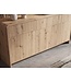 Wohnling Sideboard Eiken Decor 155cm - Ladekast met 3 Deuren en 3 Laden - Design Dressoir Greeploos Push to Open Modern