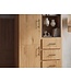 Wohnling Hoge kast MDF 188cm Eiken Decor Groot met deuren en laden - Design Staande kast - Multifunctionele kast Houtlook - Moderne woonkamerkast - Eetkamerkast met rek