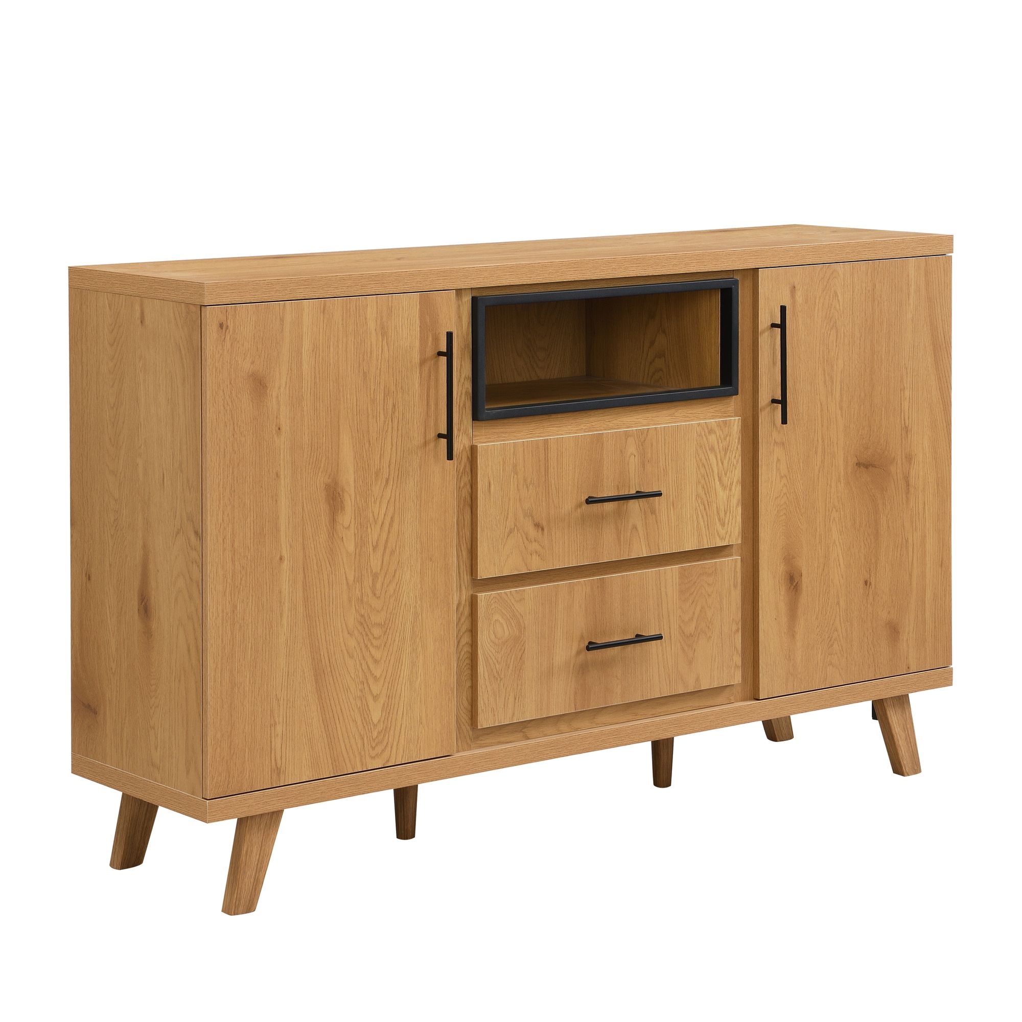 Dressoir eiken 150 cm breed