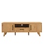 Wohnling TV Lowboard 150cm Eiken Decor - Modern TV-meubel met 2 deuren en lade - Stijlvolle TV-kast TV-dressoir - Elegant TV-dressoir voor de woonkamer