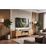 Wohnling TV Lowboard 150cm Eiken Decor - Modern TV-meubel met 2 deuren en lade - Stijlvolle TV-kast TV-dressoir - Elegant TV-dressoir voor de woonkamer