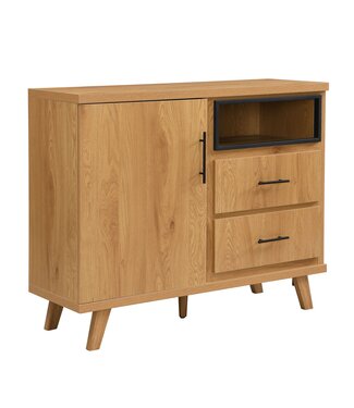 Wohnling Dressoir eiken 116 cm breed - WL7.648
