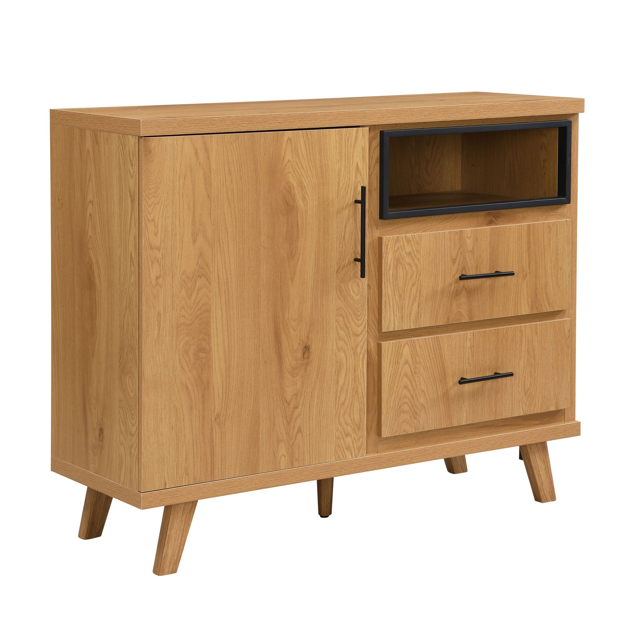 Dressoir eiken 116 cm breed
