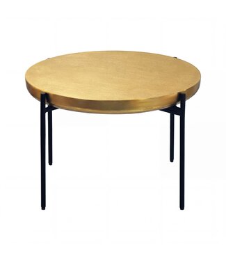Wohnling Salontafel aluminium goud 63 cm - WL7.654