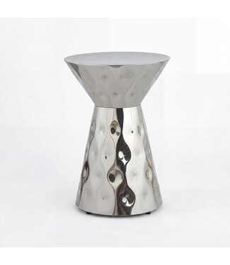 Wohnling Bijzettafel aluminium zilver 36 cm - WL7.659