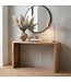 Wohnling Console tafel Acacia Massief hout 120cm Smal - Moderne Haltafel Houten Dressoir - Elegante Gangtafel Hal Massief houten meubels Handgemaakt