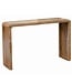 Wohnling Console tafel Acacia Massief hout 120cm Smal - Moderne Haltafel Houten Dressoir - Elegante Gangtafel Hal Massief houten meubels Handgemaakt