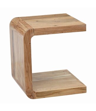 Wohnling Bijzettafel acaciahout 45x45 cm - WL7.783