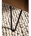 Wohnling salontafel 100x60x47 cm Sheesham massief hout metalen salontafel, design woonkamertafel rechthoekig met opbergruimte, massieve salontafel, grote tafel woonkamer met haarspeldpoten