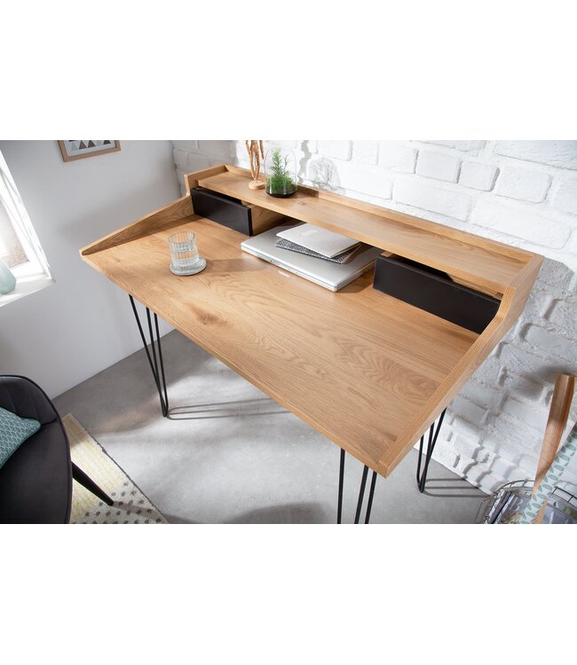 Invicta Interior Desk STUDIO 110cm oak-look