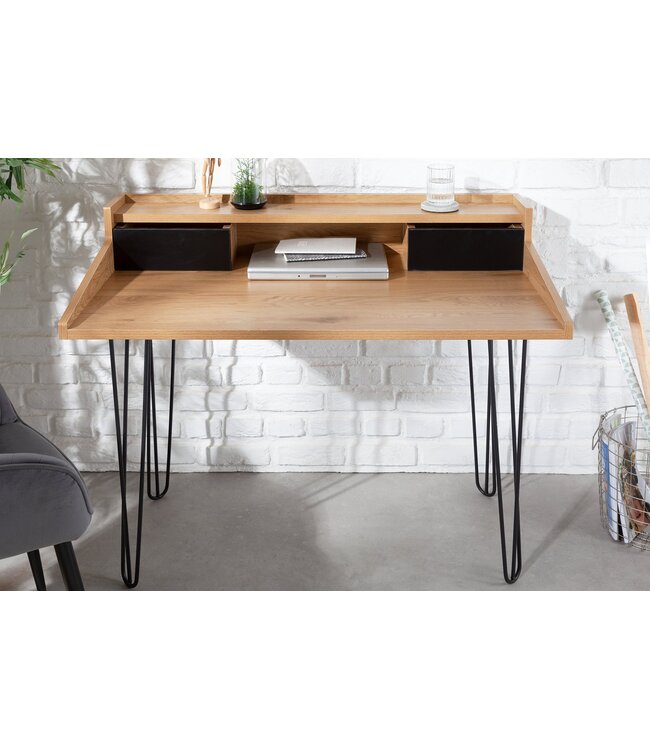 Invicta Interior Desk STUDIO 110cm oak-look