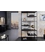 Invicta Interior Wandplank DURA STEEL 180cm zwart
