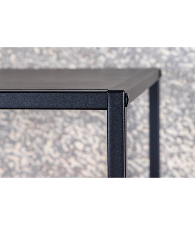 Invicta Interior Wandplank DURA STEEL 180cm zwart