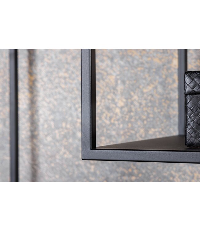 Invicta Interior Wandplank DURA STEEL 180cm zwart