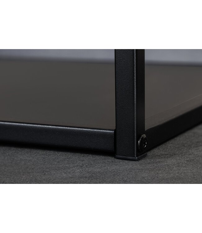 Invicta Interior Wandplank DURA STEEL 180cm zwart