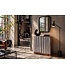 Invicta Interior Dressoir ZALVERO 75cm mangowood aluminium voorkant natural silver