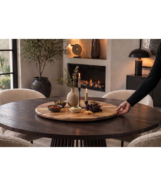 Invicta Interior Draaiplateau SERVANT 60cm 360° mangohout