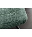Invicta Interior Kruk SCANDINAVIA met zwarte metalen poten groen chenille stof