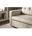 Invicta Interior Slaapbank SMART 140cm 2-zits fluweel champagne beige