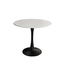 Invicta Interior Bistro tafel LYON 80cm rond keramiek wit