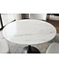 Invicta Interior Bistro tafel LYON 80cm rond keramiek wit