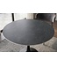 Invicta Interior Bistro tafel LYON 80cm rond keramiek grijs