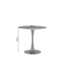 Invicta Interior Bistro tafel LYON 80cm rond keramiek grijs