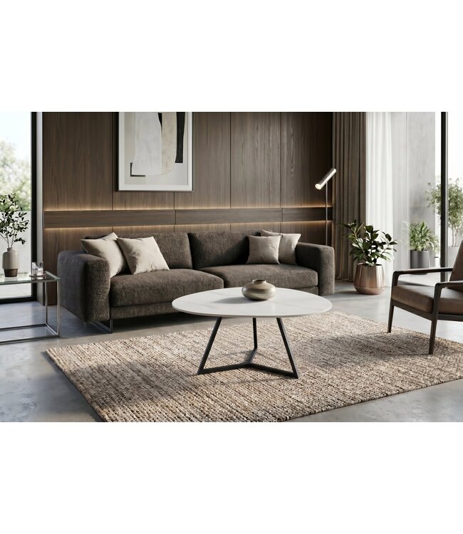 Invicta Interior Salontafel MARVELOUS 90cm keramiek wit